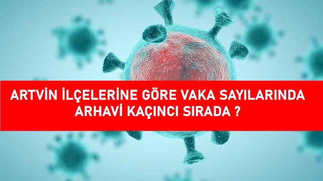 Artvin ilçeleri Koronavirus Vaka Sayıları Hızla Artıyor.