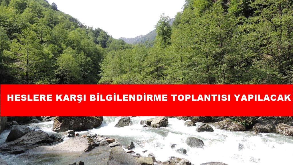 Heslere karşı Bilgilendirme Toplantısı yapılacak