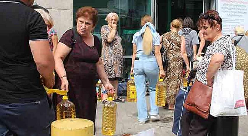 Gürcüler Türkiye'ye sadece Yağ için geliyor.