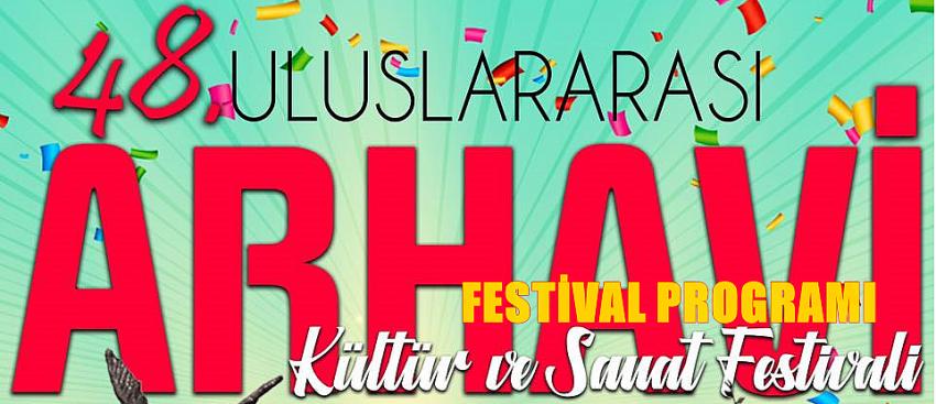 48.2022 Uluslararası Arhavi Kültür Ve Sanat Festivali programı netleşmeye başladı.