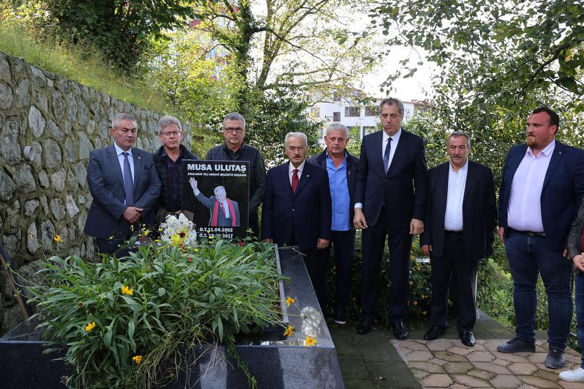 Musa Ulutaş Vefatının 5. Yılında Kabri Başında Anıldı