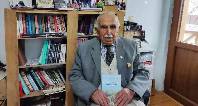 Artvin'li Dede 91 yaşında kitap yazdı.