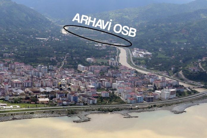 Arhavi Organize Sanayi Bölgesi istimlak çalışmaları başladı.