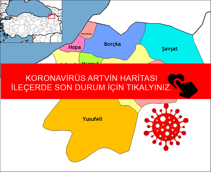 Covid Belası Yanı Başımızda İşte Artvin Geneli Korona Tablosu