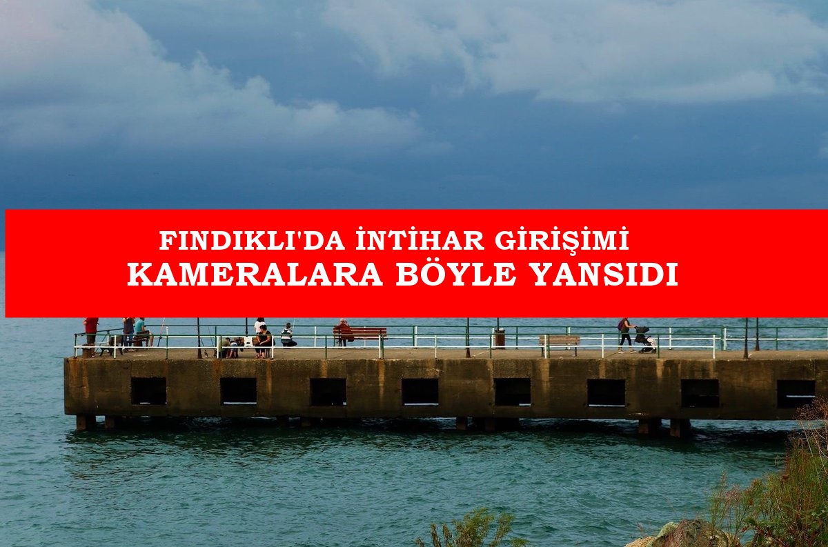 Sondakika .!! Fındıklı'da intihar girişimi kameralara böyle yansıdı