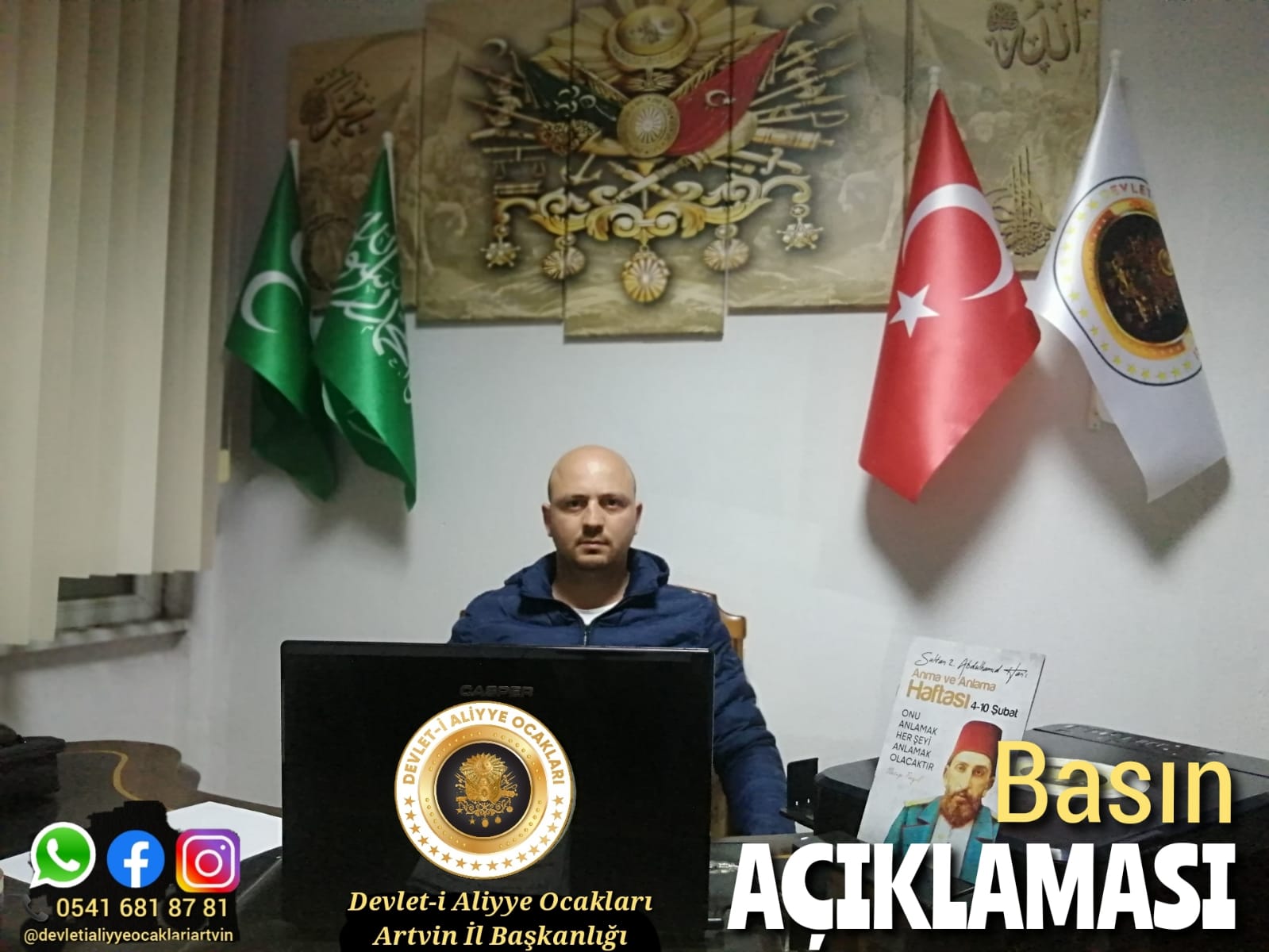 Artvin Devleti Aliyye ocaklarından basın açıklaması