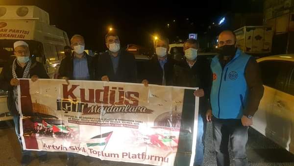 Artvin’de Protesto