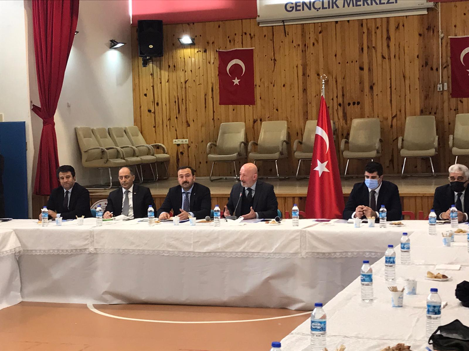 Muhtarlarla koordinasyon toplantısı düzenlendi.