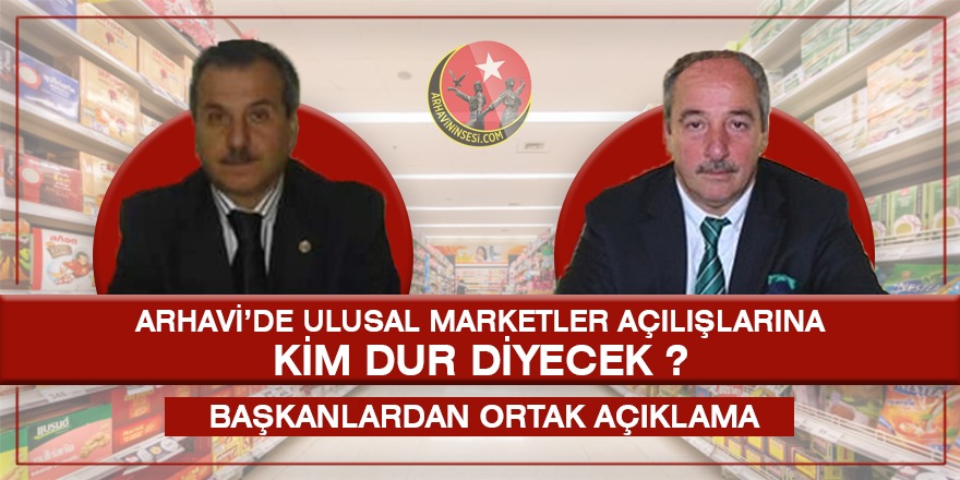 Arhavi’de Ulusal Merketler Açılışlarına Kim Dur Diyecek ? 