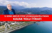 Uzunhasanoğlu'ndan kavak yolu itirafı