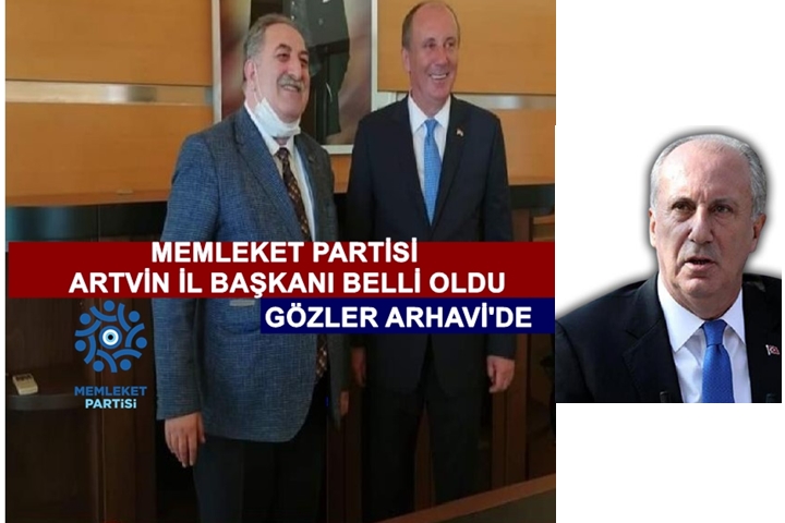 Memleket Partisi Artvin’de Kuruldu Gözler Arhavi'de..