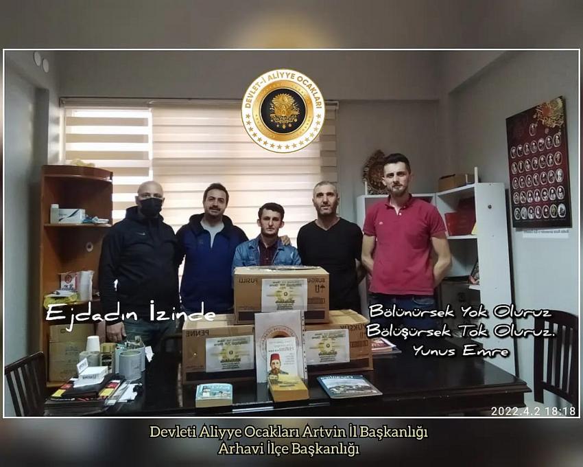 Devlet-i Aliyye Ocakları İhtiyaç Sahiplerine Ramazan Kolisi yardımı